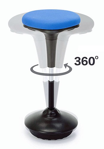 IntimaTe WM Heart Sgabello ergonomico 360