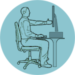 esercizi per il mal di schiena - postura corretta