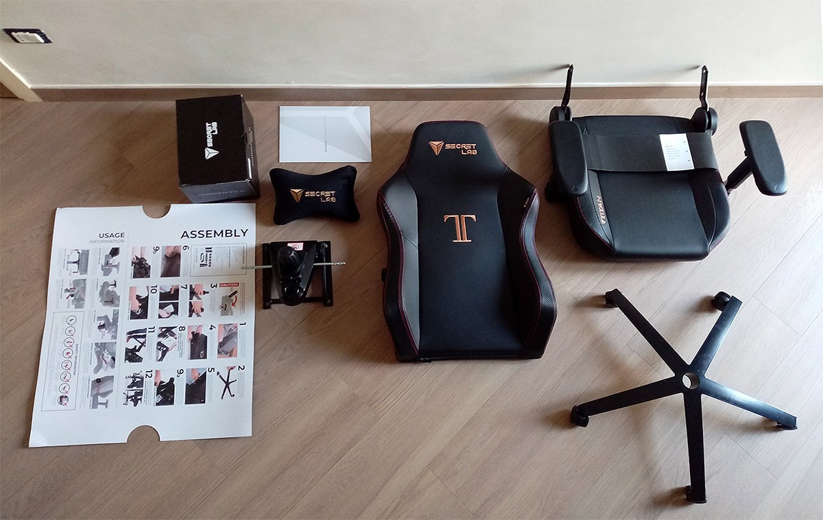 Secretlab titan unboxing Secretlab titan unboxing