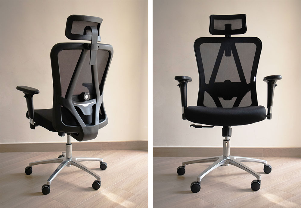 MFAVOUR Sedia Ergonomica Ufficio con Poggiatesta