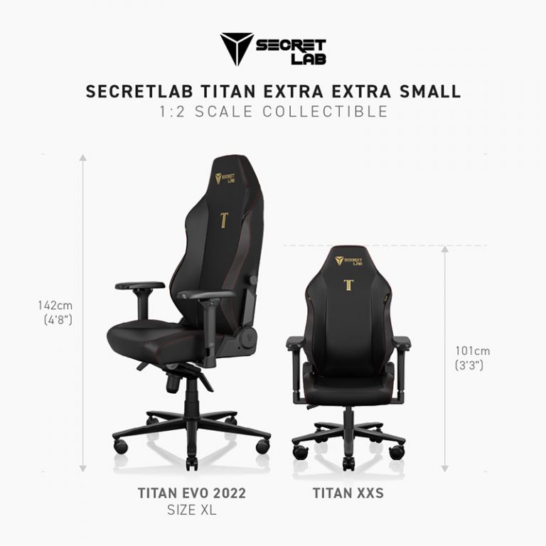 Secretlab XXS misure Secretlab XXS misure