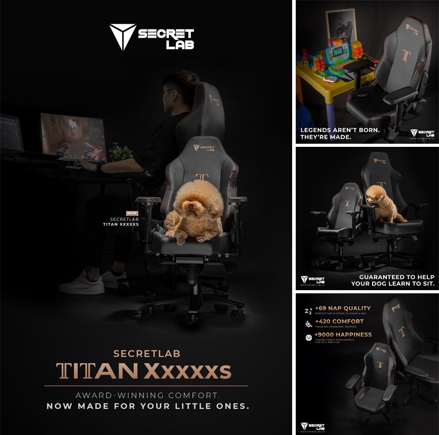 Secretlab Titan xxs sedia piccola Secretlab Titan xxs sedia piccola